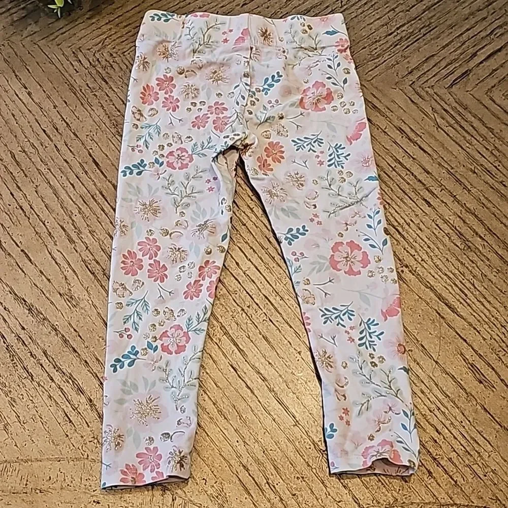 Floral leggings size 3-4T Tommy Bahama